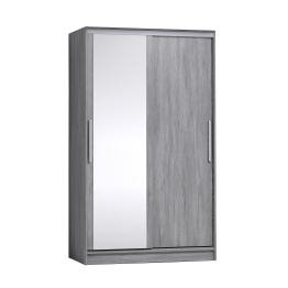 Шкаф-купе 2-дв  Strike 1200 зеркало/лдсп  (в2105*ш1232*г595)