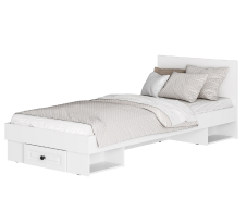 Кровати 90 см, Кровать Софт с ящиком КР-01 90x200