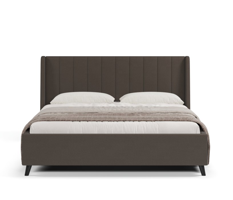 Мягкая кровать, Кровать Милла 160, велюр