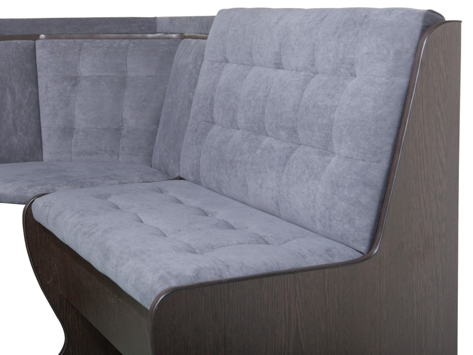 Кухонные уголки, Кухонный уголок Стиль 1Л (со столом СТ4) Дуб венге / велюр