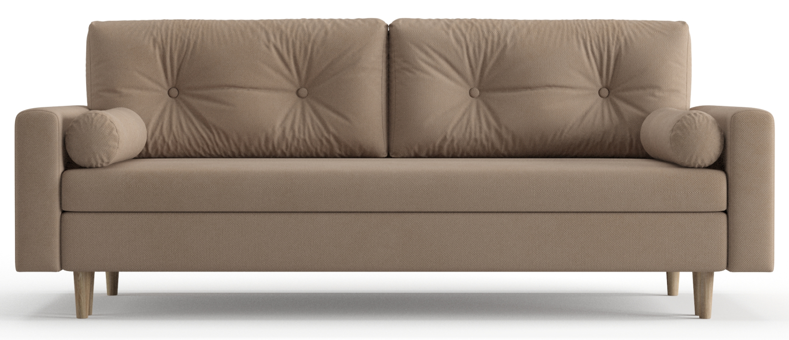 Диваны еврокнижки, Диван-кровать Таврида, пружинный блок, велюр