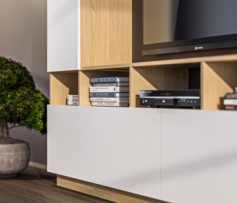 Стенки для гостиной, Стенка Нео СБ-2898