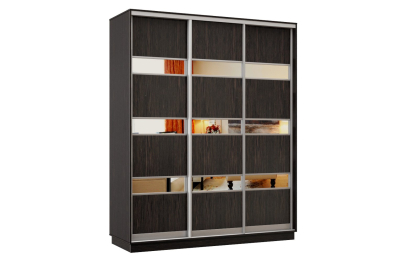 Шкаф-купе Премьер 23 (16;16;16) трёхдверный