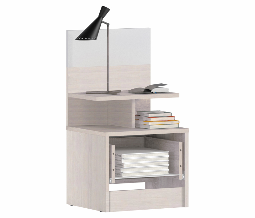 Прикроватные тумбы, Уют СБ-2748/1 Тумба Авиньон,Белый/Белый