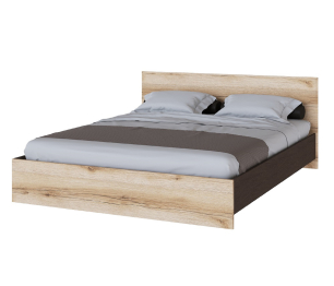 Кровать с настилом из ДСП Плейона 160x200