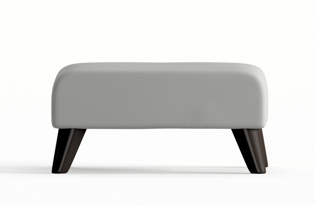 Пуф в прихожую, Пуф Барон на ножках, велюр