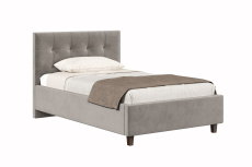 Мягкая кровать, Кровать Турин 1200, велюр
