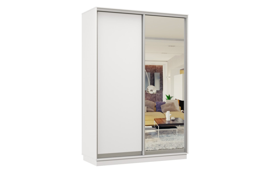 Шкафы-купе, Шкаф-купе Премьер Лайт 09 (02;01) двухдверный