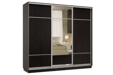 Шкаф-купе Премьер Лайт 56 (08;11;08) трехдверный