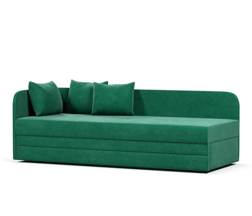 Диваны прямые, Диван прямой Ава 3 нераскладной,велюр