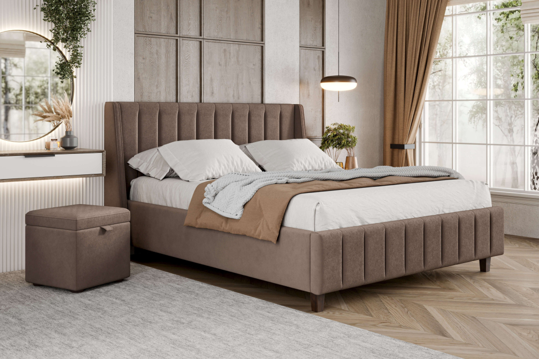 Мягкая кровать, Кровать Милана 1600