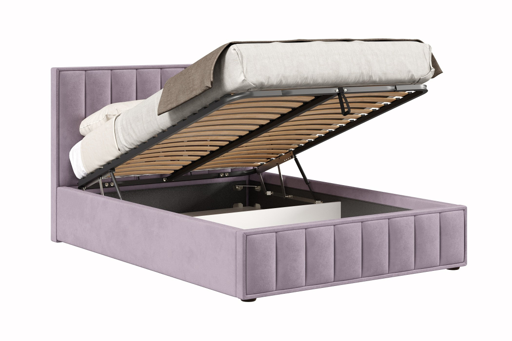 Мягкая кровать, Кровать Анкона 1400 с подъёмным механизмом