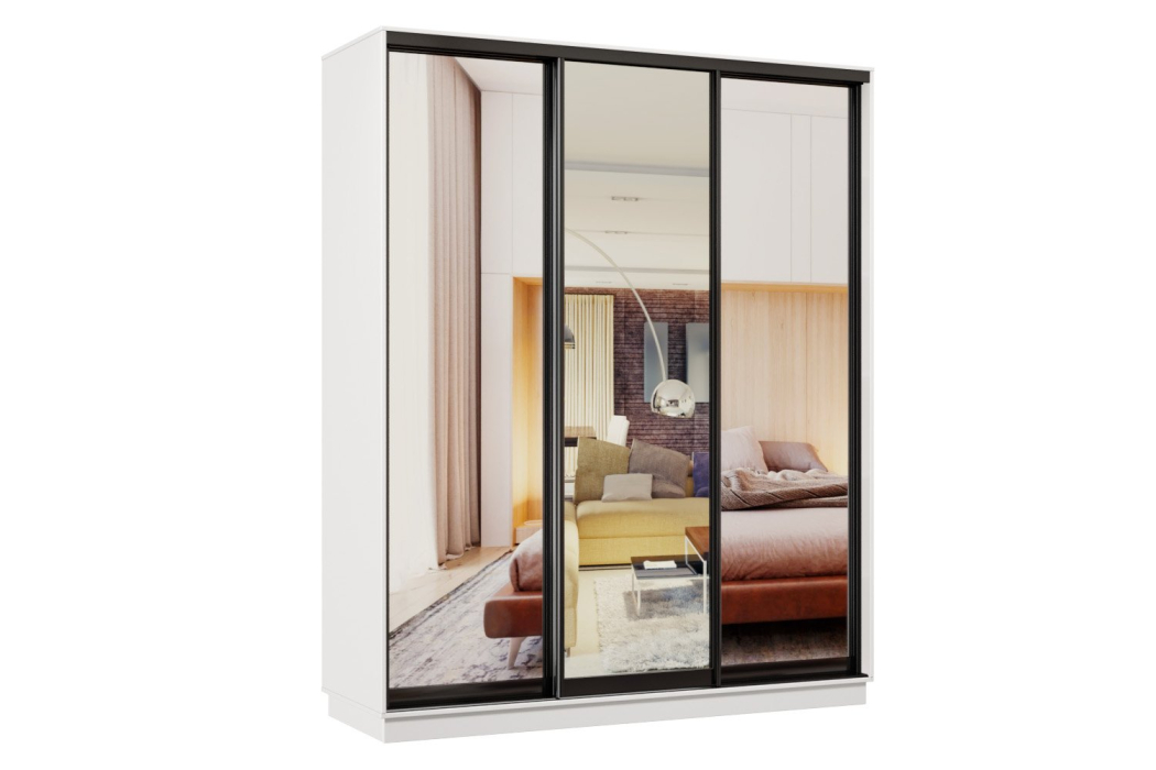 Шкафы-купе, Шкаф-купе Премьер 32 белый