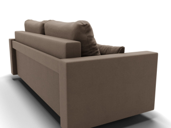 Прямой диван Пульсар,еврокнижка,велюр