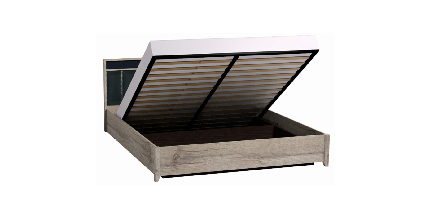 Кровати, Модульная система Nature (модуль 307) Кровать Люкс 1600 с п/м