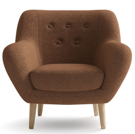 Кресло Элефант мягкое, Искусственный мех