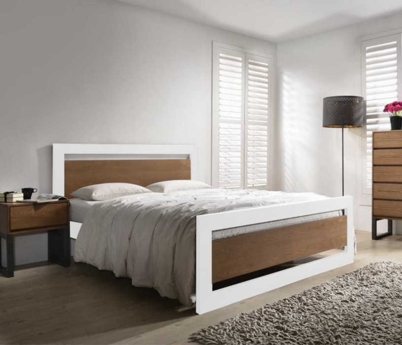 Кровати 140 см, Кровать в стиле лофт Чарльстон 1.4