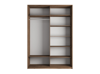 Шкаф-купе Прайм 2-х дверный ДСП/Стекло хаки/Доводчики 140х57х230