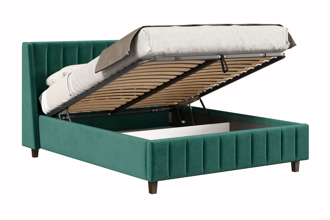 Мягкая кровать, Кровать Милана 1600 с подъёмным механизмом
