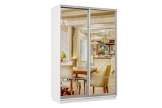 Шкафы-купе, Шкаф-купе Премьер Лайт 04 (11;11) двухдверный