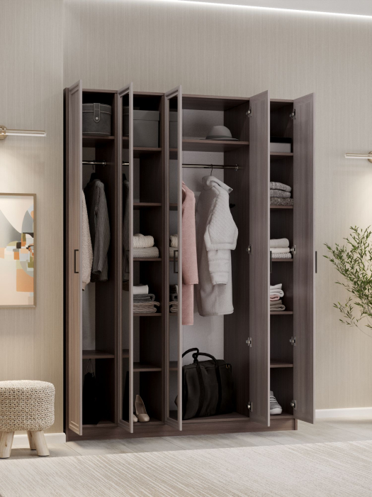 Для одежды, Шкаф распашной МДФ ШК-5/5