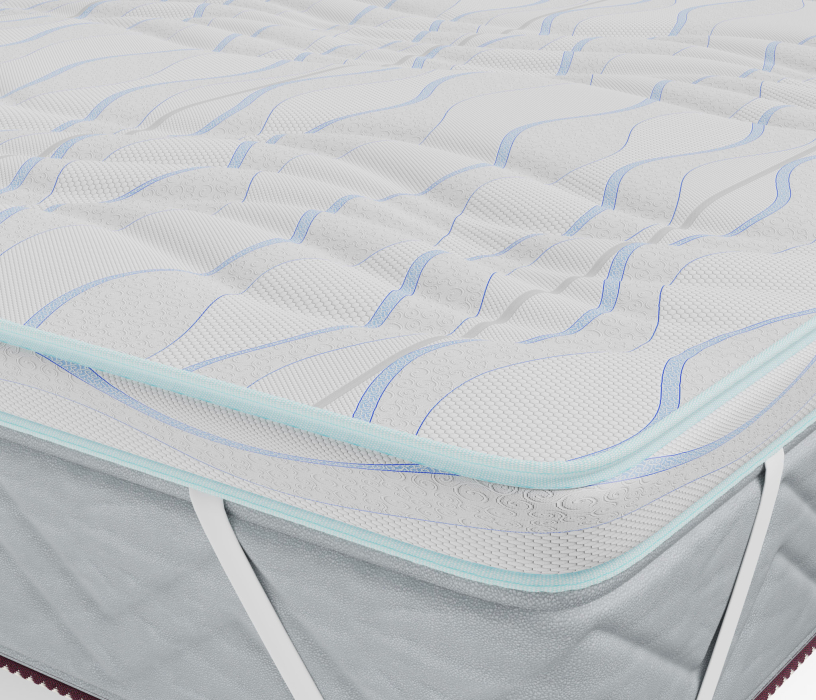 Защитные чехлы и наматрасники, Наматрасник Соник-латекс h 6см 1600*2000