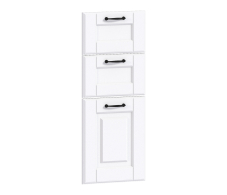 , Накладка ящика Регина24 Н-30 МДФ Белый матовый