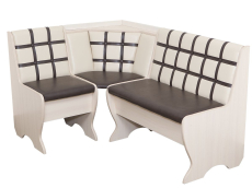 Кухонные уголки, Кухонный уголок Стиль 19Л Дуб млечный