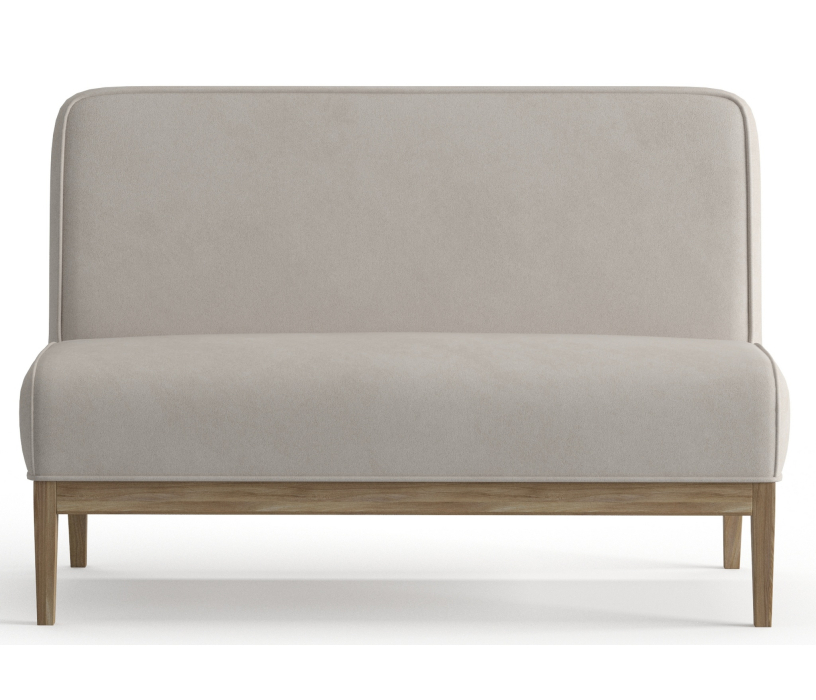 Дизайнерские диваны для гостиной, Диван прямой Марвин, Велюр