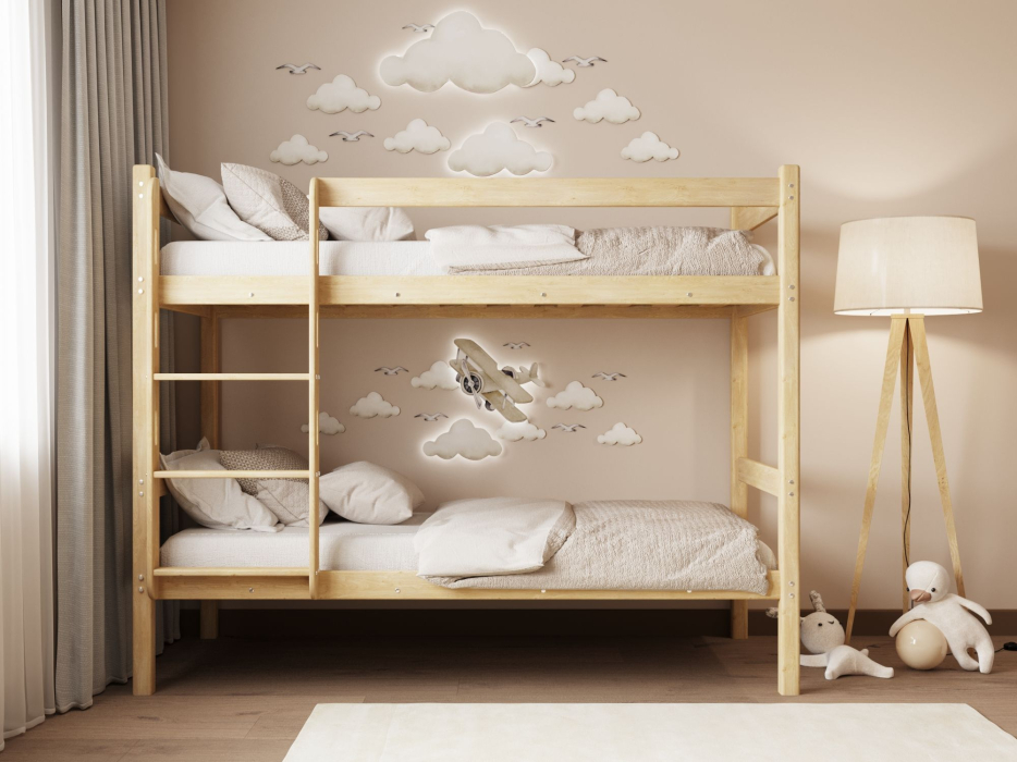 Кровати из массива, Двухъярусная кровать Мартина 80х200