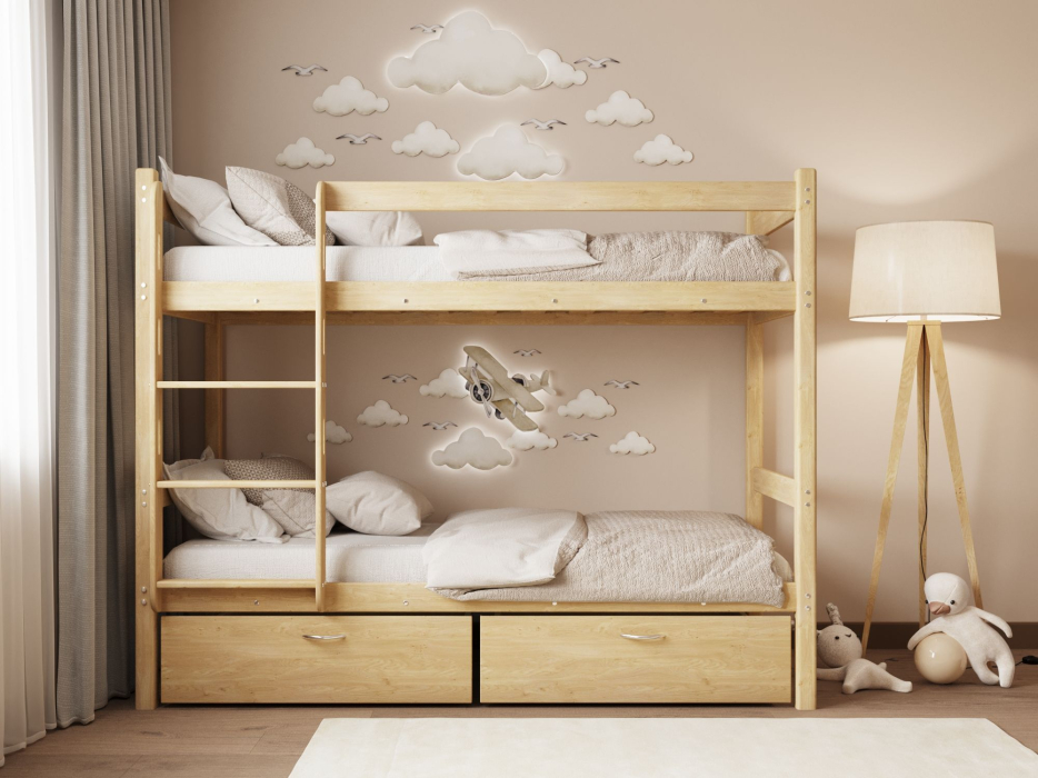 Детские кровати, Двухъярусная кровать Мартина 70х160