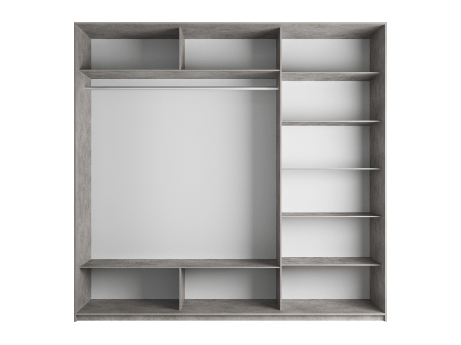 Шкафы-купе 3-х дверные, Шкаф-купе Прайм 3-х дверный Стекла фисташка/Доводчики 210х57х230