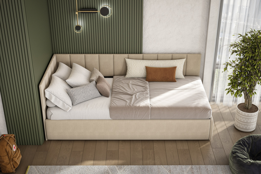 Мягкая кровать, Кровать "КР 3" (0,9х2,0 мягкая)