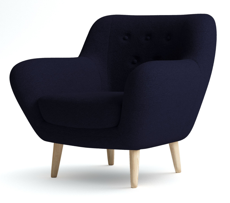 Кресло для отдыха, Кресло Элефант мягкое, Искусственный мех