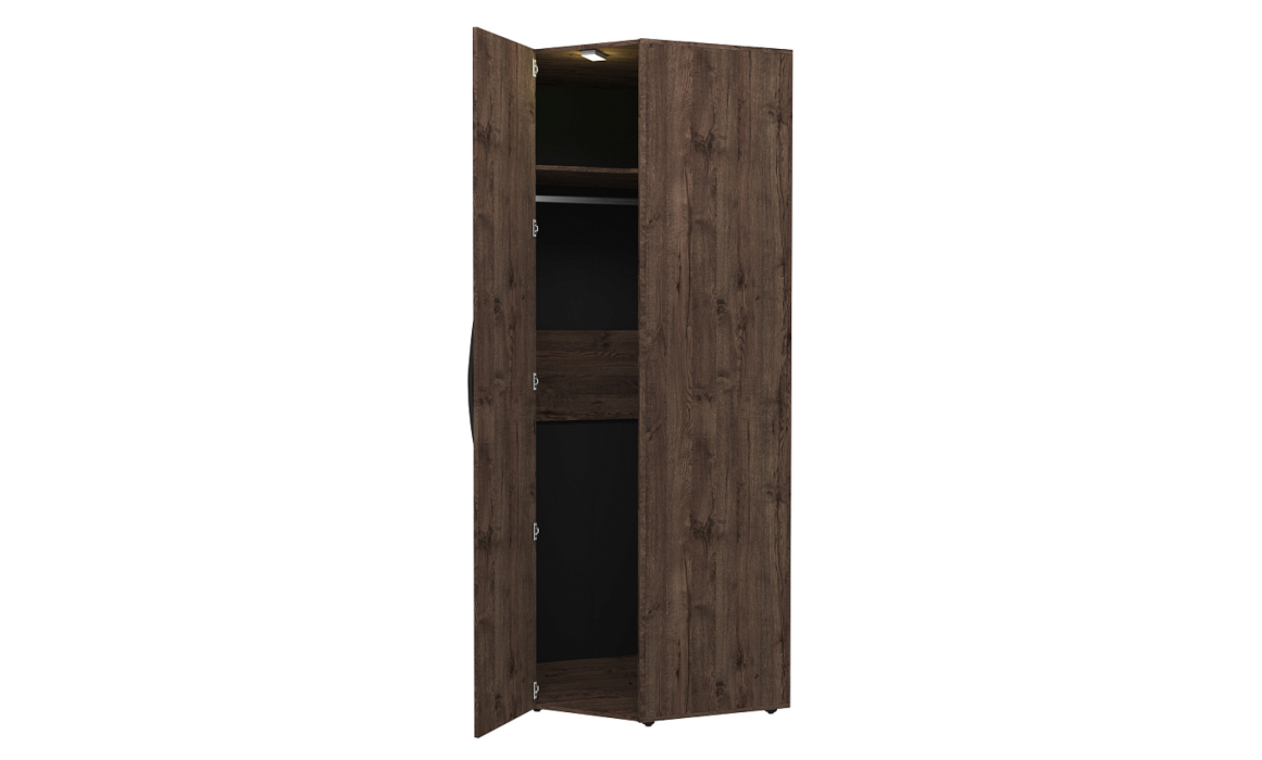 Шкафы, Модульная система Nature (модуль 156) Шкаф для одежды угловой