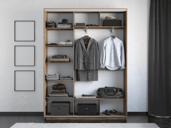 Шкаф-купе Экспресс 3-х дверный Фотопечать Шары Стекла 240х45х220