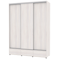 Шкафы-купе 3-х дверные, Шкаф-купе 3-дв  MOD 1800 лдсп/лдсп  (в2390*ш1800*г620)