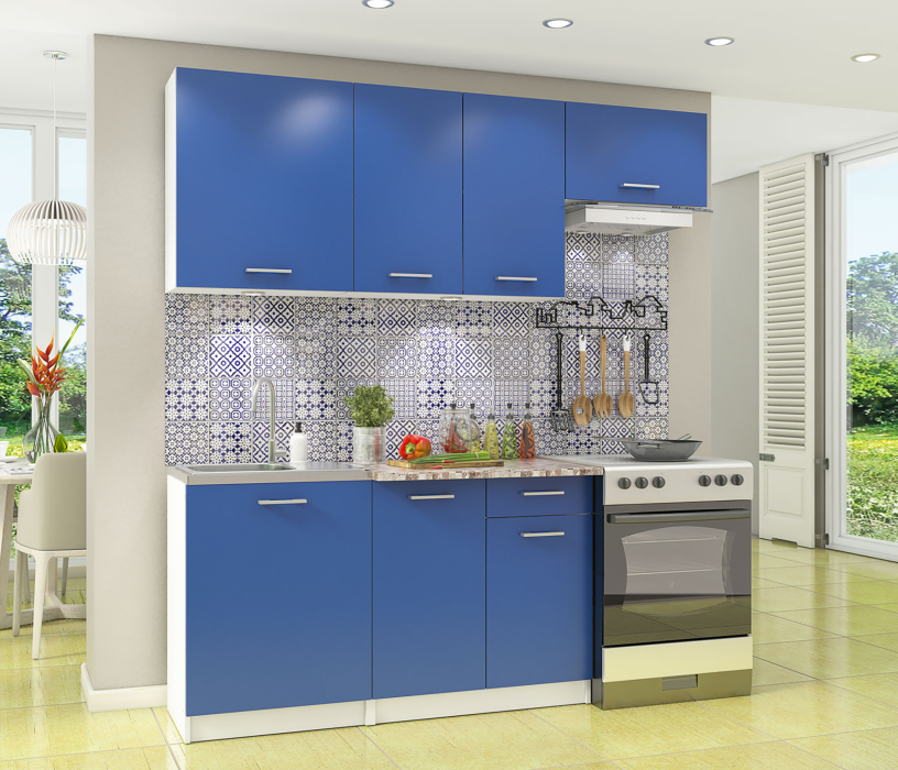 Кухонные гарнитуры, Кухонный гарнитур Бланка СТЛ.218.00М