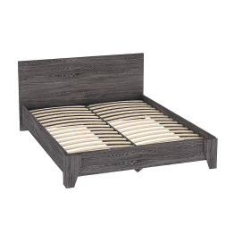 Кровать 1,6 Шаде КР-291, черный ясень