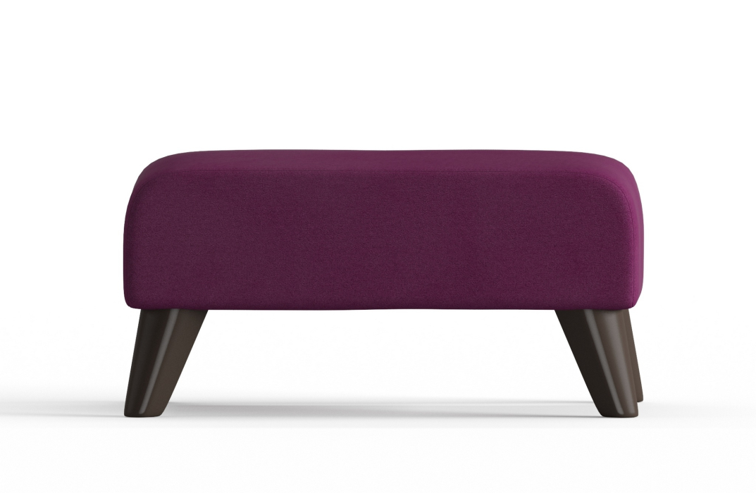 Пуф в прихожую, Пуф Барон на ножках, велюр