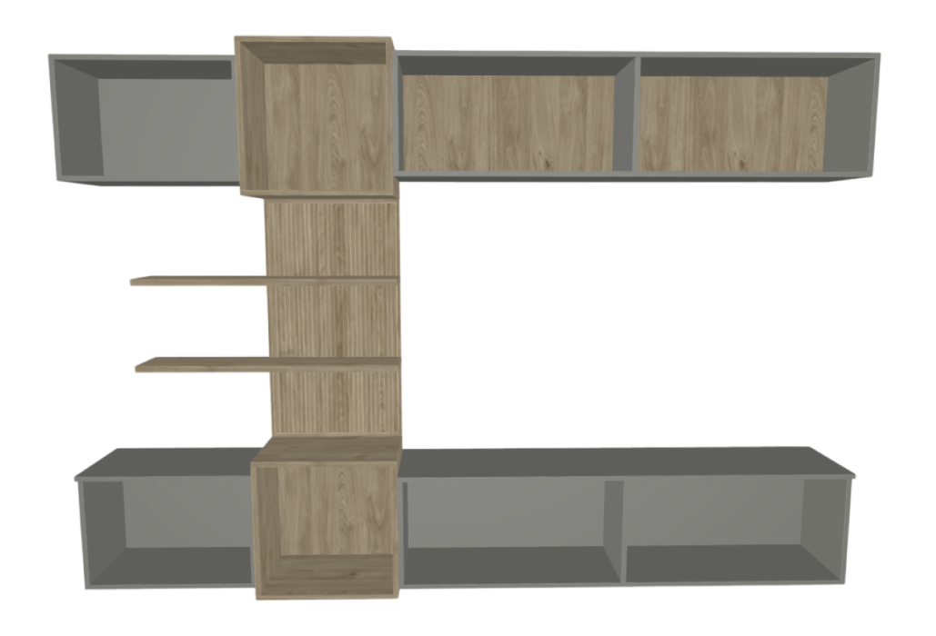 Стенки для гостиной, Модульная гостиная Стелла композиция 4