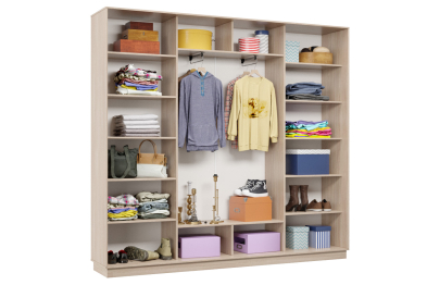 Шкаф-купе Премьер Лайт 63 (11;08;11) трехдверный