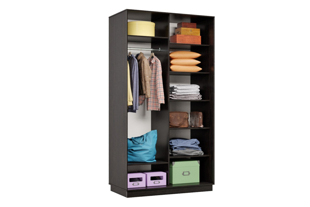 Шкафы-купе, Шкаф-купе Премьер 04 (14;14) двухдверный