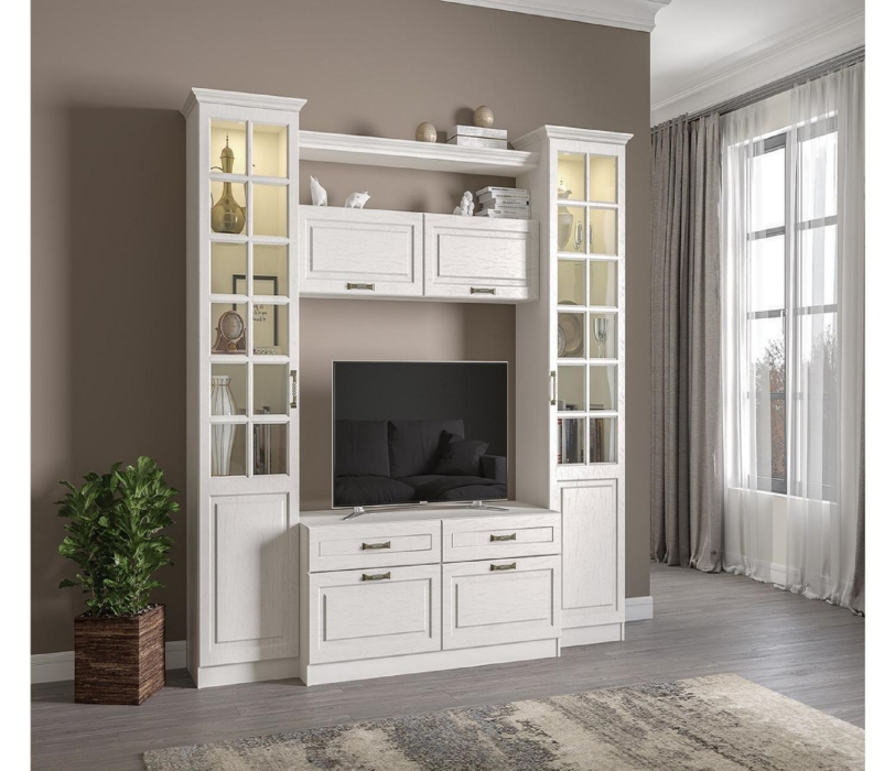 Стеклянные, Шкаф - витрина Ливерпуль