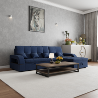 Диваны угловые в гостиную, Угловой диван Майами-2 ППУ, велюр