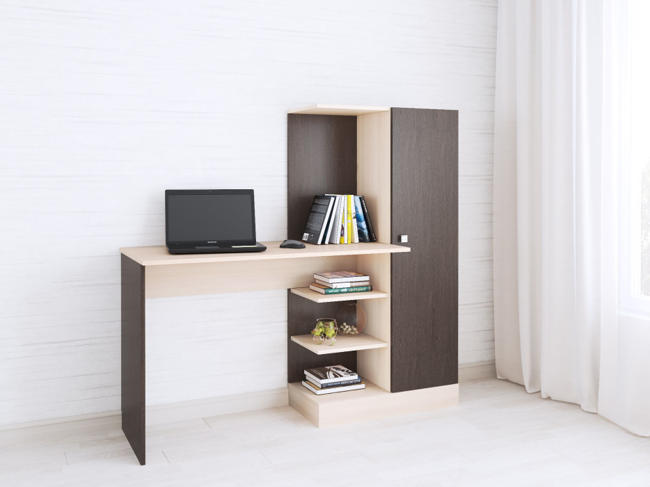 Прямые компьютерные столы, Стол компьютерный Квартет-6