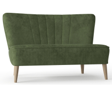 Дизайнерские диваны для гостиной, Диван прямой Зола, Велюр