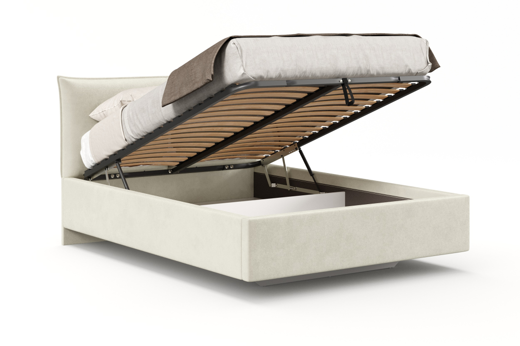 Мягкая кровать, Кровать Премьера 1400 с подъёмным механизмом