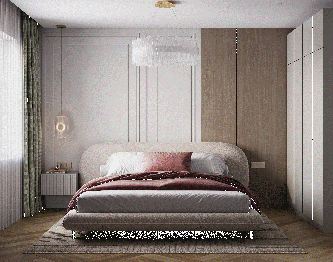 Спальня Букле Кровать 1800*2000 на ножках