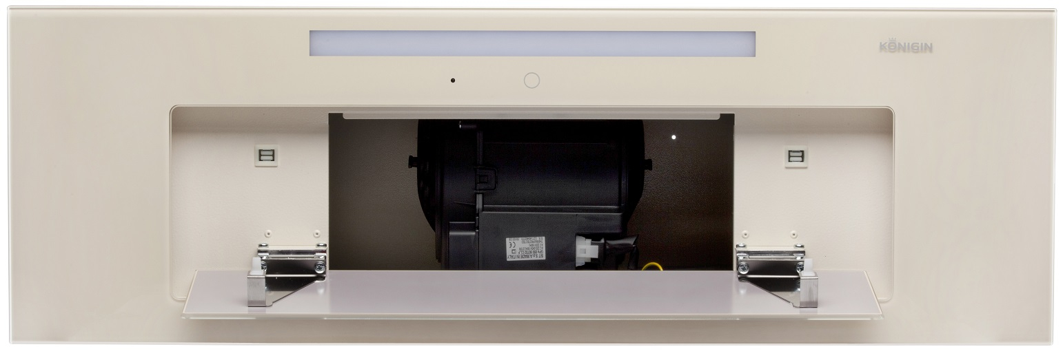 Вытяжки, Кухонная вытяжка Navi Ivory Glass 90